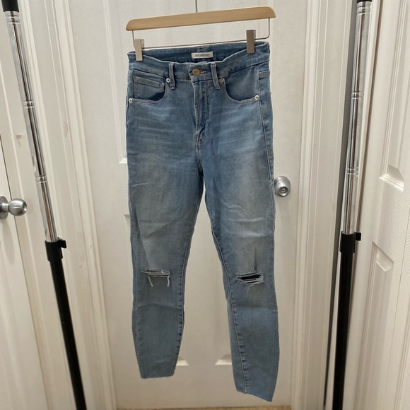 Good American Good Waist Jeans • size 4 / 27 - Picture 10 of 12
